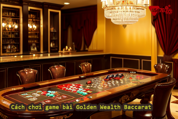 Cách chơi game bài Golden Wealth Baccarat